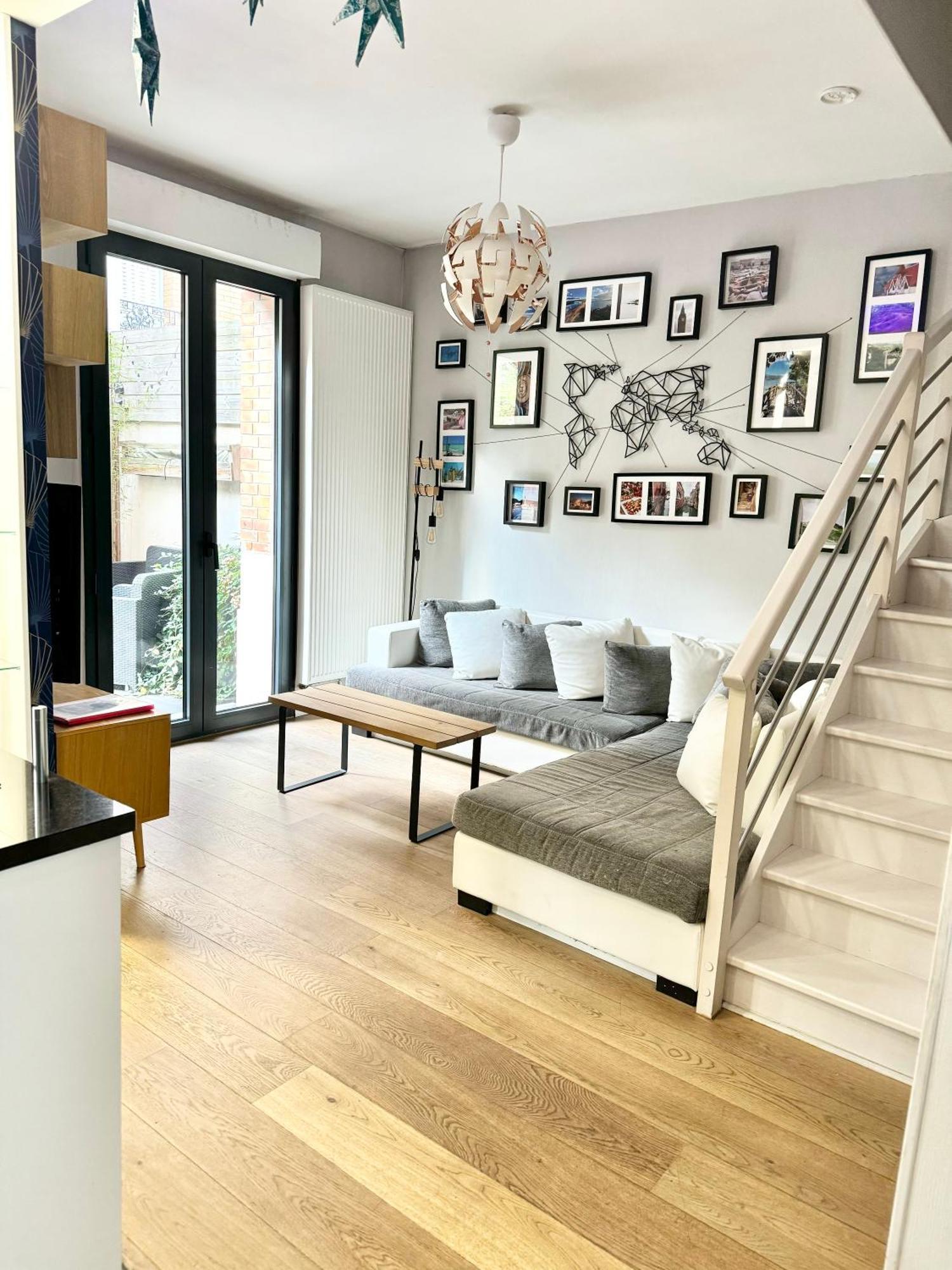 Duplex 100M2 Et Terrasse Proche Paris Appartement Maisons-Alfort Buitenkant foto